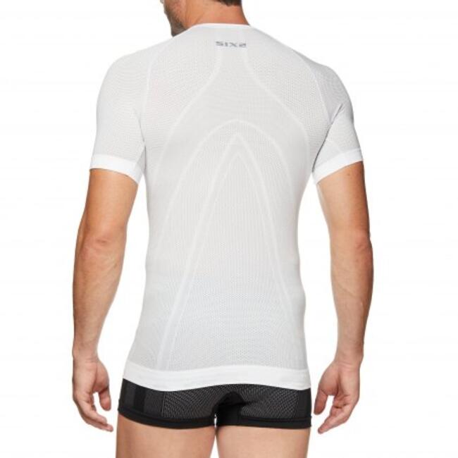 Six2 Maglia Termica Moto White Carbon Unisex